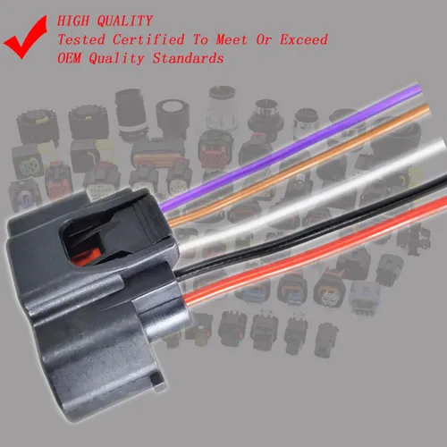 Miniatura 4 de Nuevo Sensor Medidor de Flujo de Aire MAF Compatible con Mazda 2 3 323 5 6 626 B 197400-2010 (Arnés de Conector de Enchufe)