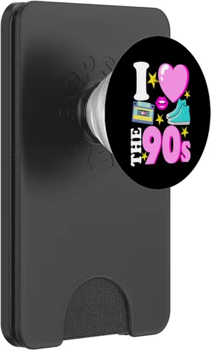 Miniatura 7 de I Love The 90s Cool Retro 90s Party Disco PopSockets Adhesive PopGrip