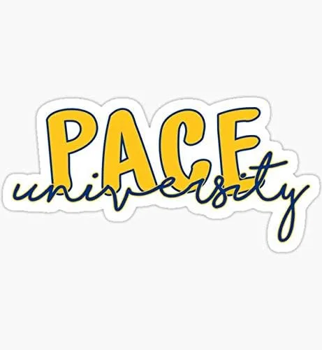 Pace University - Adhesivo gráfico para automóvil, pared, laptop, celda, camión para ventanas, automóviles, camiones