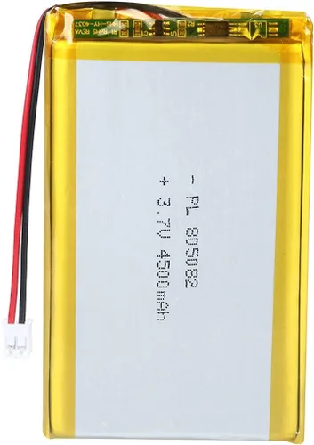 Miniatura 7 de Batería recargable Lipo de polímero de litio de 3.7V 3000mAh 605080 con conector PH2.0.000 in JST para altavoz y dispositivo inalámbrico