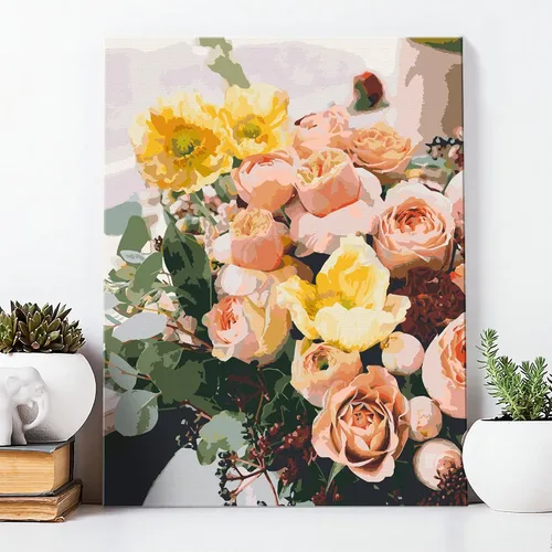 Miniatura 2 de SIYDCF Pintura personalizada por números, personaliza pintura por números para adultos principiantes, kit de pintura acrílica para decoración