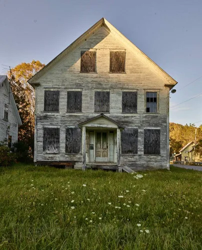 Historic Pictoric Foto - Casa abandonada cerca de Granville, Vermont- Reporducción fotográfica de bellas artes 11 x 14 pulgadas