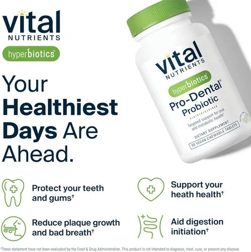 Miniatura 7 de Probióticos PRO-Dental para salud oral y dental, combate el mal aliento en su origen, las mejores cepas probióticas incluyendo s. salivarius BLIS