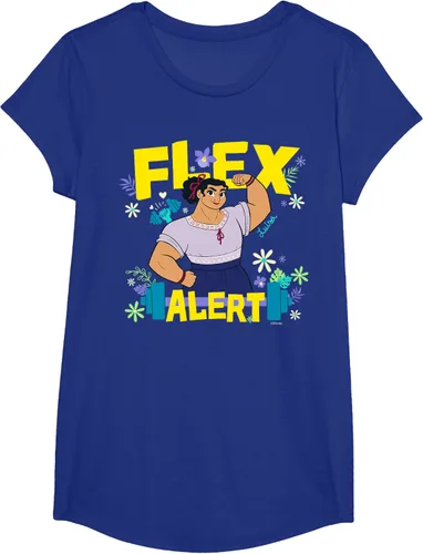 Miniatura 23 de Disney Encanto Luisa Madrigal Flex Alert Camiseta, Negro