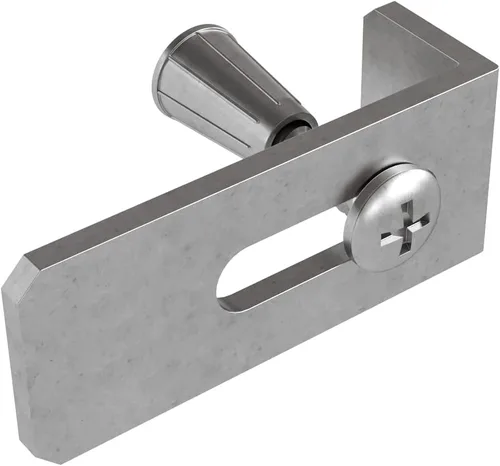 Miniatura 6 de Dowell 6011-10 - Clips para fregadero de baño, soportes para lavabo, 4 clips, tornillos y anclajes