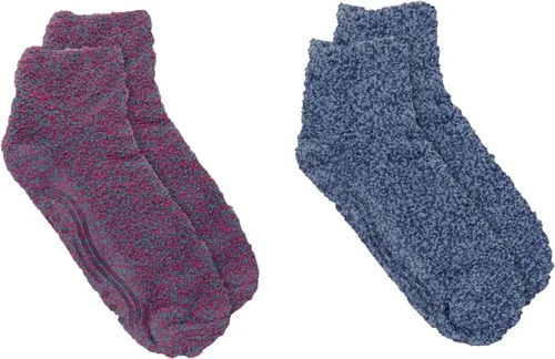 Miniatura 2 de Calcetines cortos Dr. Scholl para mujeres - Calcetines de spa relajantes con infusión de lavanda y vitamina E - 2 y 3 pares - Pinzas en la parte