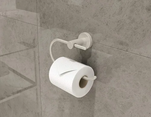 Miniatura 2 de Symmons 353TP-STN - Portarrollos de papel higiénico para montaje en pared en níquel satinado