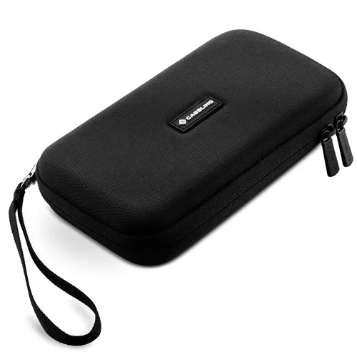 Miniatura 2 de Caseling Funda rígida para termómetro ThermoPro TP17 de doble sonda para carne, caja de almacenamiento protectora para accesorios para ahumadores