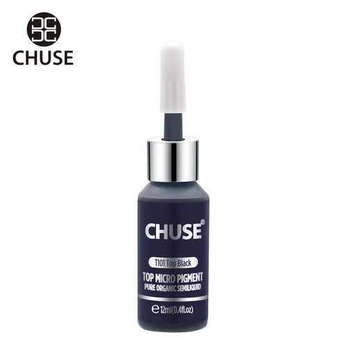 Miniatura 2 de CHUSE Pigmentos delineadores de cejas PMU 0.4oz/0.4 fl oz (T101 Negro)
