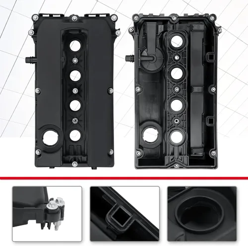 Miniatura 5 de SEINECA 55564395 Cubierta de válvula de motor con pernos de junta y tapa de aceite, compatible con Chevy Cruze 2011-2015, Sonic 2012-2018