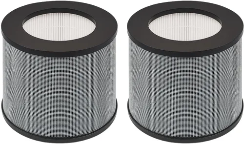 Nispira TT-AP006 Filtro de repuesto para purificador de aire TaoTronics 3 en 1 True HEPA Smoke Dust VOCs Remover, 2 paquetes
