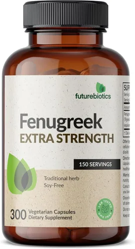 Miniatura 3 de Futurebiotics Fenogreco Extra Strength apoya la buena salud y el bienestar en general, sin OMG, 300 cápsulas vegetarianas