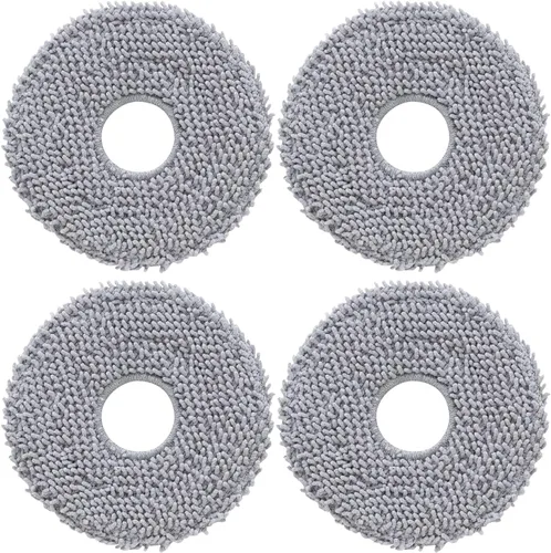 Miniatura 8 de roborock Paquete de 4 paños de microfibra para trapeador Q Revo, Qrevo MaxV, Qrevo S, Qrevo Pro, Qrevo Slim Qrevo S5V robot aspirador, accesorios