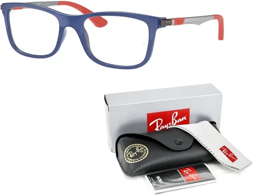 Miniatura 3 de Ray-Ban Junior RY1549 - Lentes graduados cuadrados para niños y niñas + paquete con kit de gafas de diseñador iWear