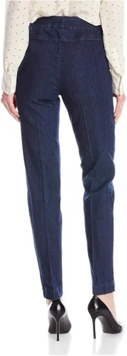 Miniatura 2 de SLIM-SATION Pantalón de pierna recta con banda ancha para mujer con control de abdomen