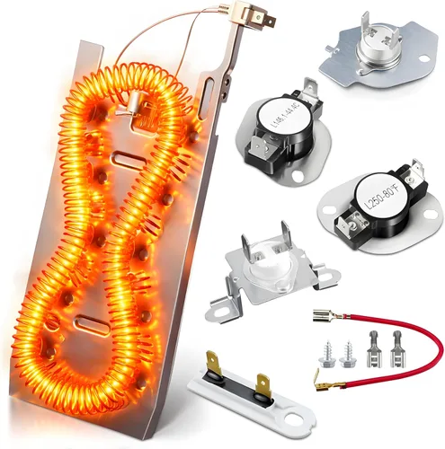 AZ4U WP3387747 3387747 Elemento calefactor de secadora reemplaza WP3387749 3387749 3387748 W10832958 W10864898 W11344457 W11045584 y 279984 816