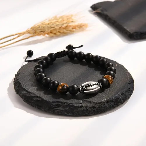 Miniatura 3 de EFVISD Pulsera de fútbol, fútbol, baloncesto, béisbol, regalos para adolescentes, niños, jugadores, equipo, hijo, nieto, hermano, sobrino, amigo