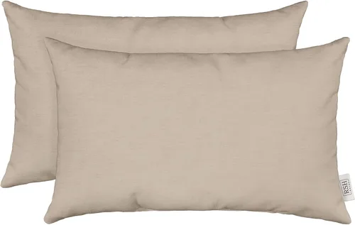 Miniatura 102 de RSH DECOR: Sunbrella - Juego de 4 almohadas lumbares, 20 x 12 pulgadas, tela de rendimiento resistente al agua y a la decoloración, fundas