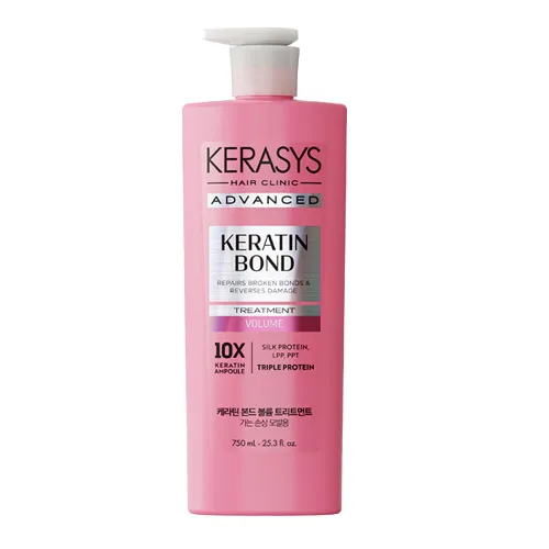 Miniatura 9 de Kerasys Advanced Keratin Bond Silky Moisture 20.2 fl oz / 20.3 fl oz (paquete de 1, tratamiento), azul