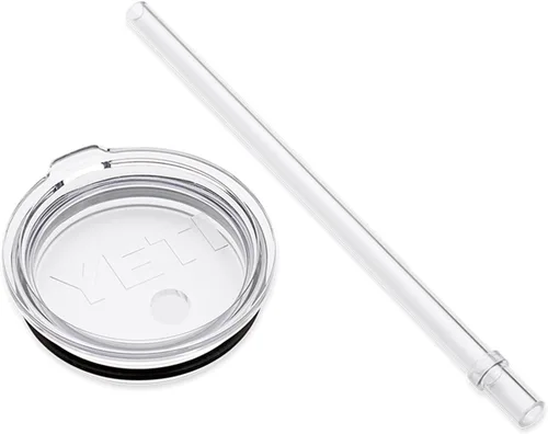 Yeti Rambler Tapa de repuesto de 20 oz con pajita