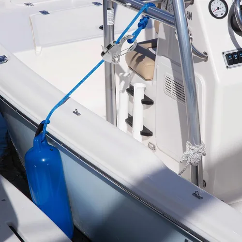 Miniatura 7 de Clips de acero inoxidable para guardabarros de barco, clips de parachoques de barco de liberación rápida, clips ajustables para guardabarros