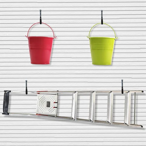 Miniatura 2 de Gancho de almacenamiento de garaje resistente, colgador de garaje y organizador para colgar escaleras, bicicletas, tabla de remo de canoa