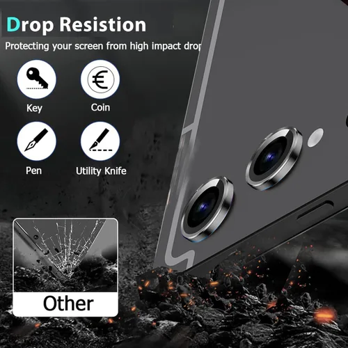 Miniatura 7 de Zeking Protector de lente de cámara para Samsung Galaxy Tab S9 Ultra/SM-X910, resistente a los arañazos, vidrio templado 9H ultrafino con bordes