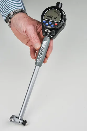 Miniatura 6 de Fowler 54-646-401-0, X-Tender-E Juego de calibradores de diámetro de marcación digital con rango de medición de 1.4" - 6"/35mm-150mm