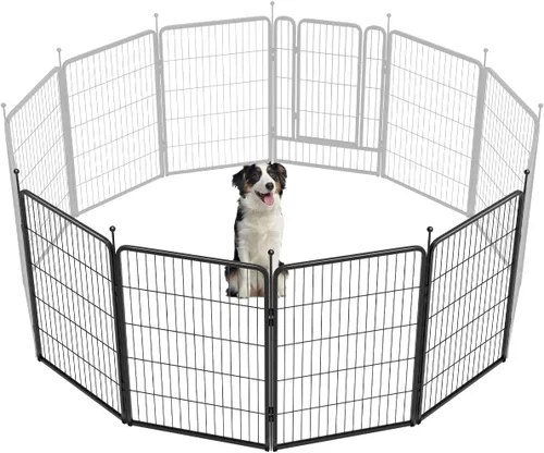 Miniatura 80 de FXW Rollick - Corralito para perros para patio, campamento con casa rodante, patentado, 24 pulgadas, 2 paneles