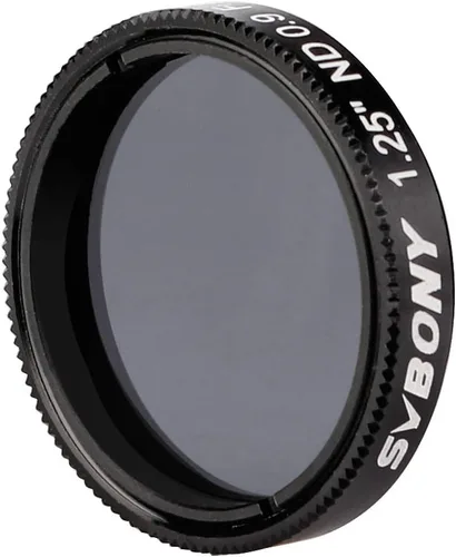 Miniatura 2 de SVBONY SV139 Filtro de telescopio Filtro de luna de 1.25 pulgadas 12.5 por ciento de transmisión de telescopio Filtro de telescopio ND8 Filtro