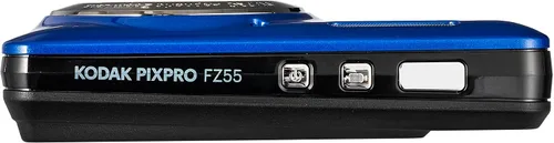 Miniatura 4 de Kodak Pixpro FZ55 - Cámara digital (azul) El paquete incluye: tarjeta de memoria de 128 GB, batería recargable, cargador de batería, trípode