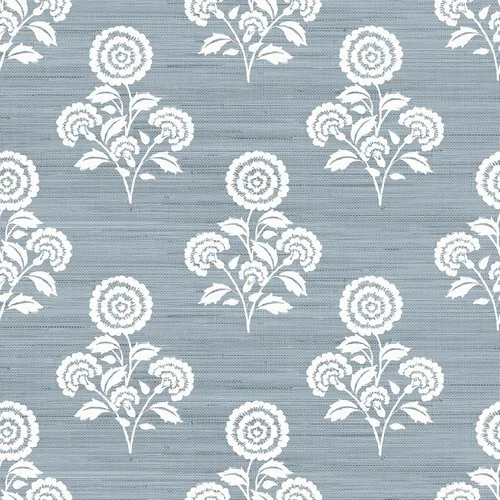 Miniatura 10 de Papel pintado NuWallpaper Flourish Block Print Trigo Falso de Tela de Hierba para Despegar y Pegar, SSS6308