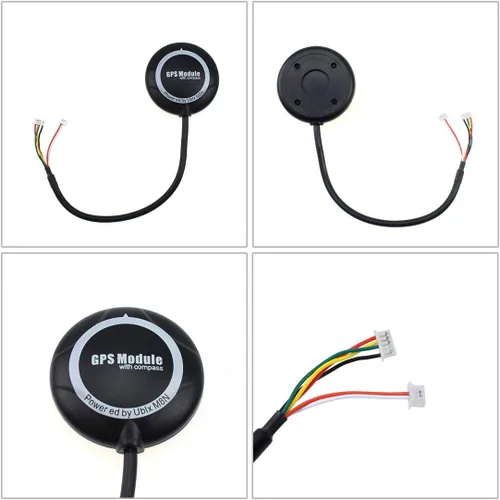 APM 2.8 Tablero controlador de vuelo + Mini M8N GPS con brújula + cable de conexión para APM 2.6/2.8 PIX FPV DIY RC Drone (con aguja doblada de