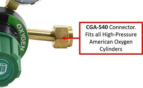 Miniatura 3 de SÜA - Combo de reguladores de oxígeno y acetileno - Serie V350