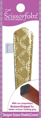 Miniatura 22 de Fundas protectoras para tijeras de diseño, para pequeñas tijeras de bordado, color verde mar, #SS-7