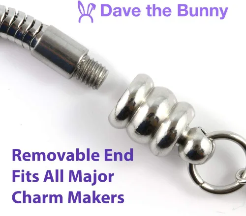 Miniatura 6 de Dave The Bunny Pulsera de cadena de serpiente de San Jude