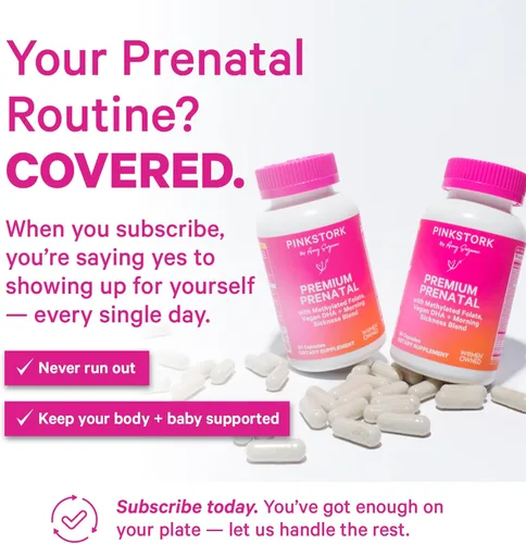 Miniatura 4 de Pink Stork Premium Prenatal: vitaminas prenatales naturales + ingredientes orgánicos de alimentos integrales + folato + vitamina A + vitamina C +