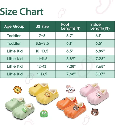 Miniatura 6 de Erhouxz - Pantuflas de pata de gato para niños, pantuflas de dinosaurio de conejo para niños y niñas, pantuflas de gatito de dibujos animados