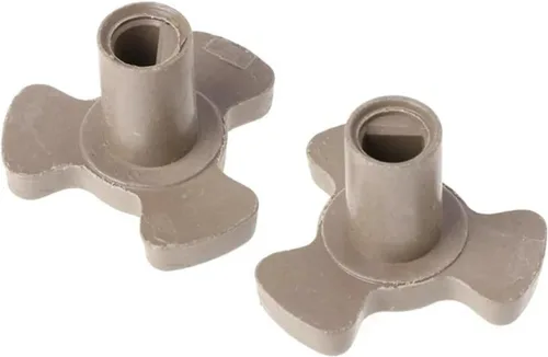 Miniatura 3 de 2PCS Microwave Turntable Coupler Oven Roller Guide Support Glass Tray Drive Coupling Replacement Parts