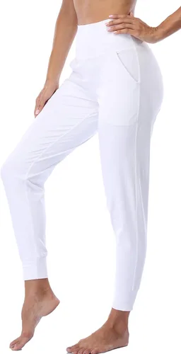 Miniatura 123 de Oalka - Pantalones deportivos para mujer, con cintura alta y bolsillos, para hacer deporte, yoga y entrenar