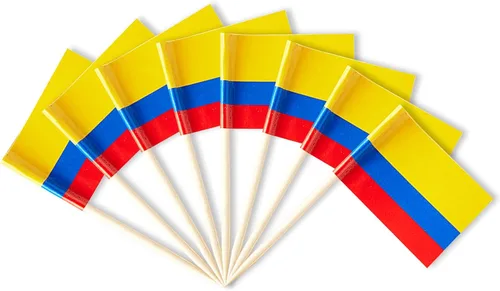 Miniatura 45 de Palillos de dientes pequeños con bandera australiana para aperitivos de fiesta, cupcakes, pasteles y comida, perfectos para vacaciones nacionales