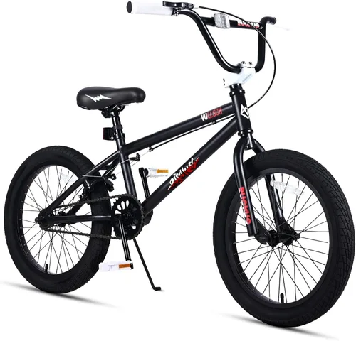 Miniatura 10 de vollsch Bicicletas BMX Freestyle de 18 y 20 pulgadas para adolescentes de 6 a 15 años de edad, niños, niñas, principiantes con palanca, varios