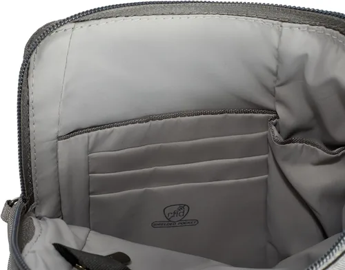 Miniatura 29 de Travelon Bandolera clásica antirrobo con doble cremallera