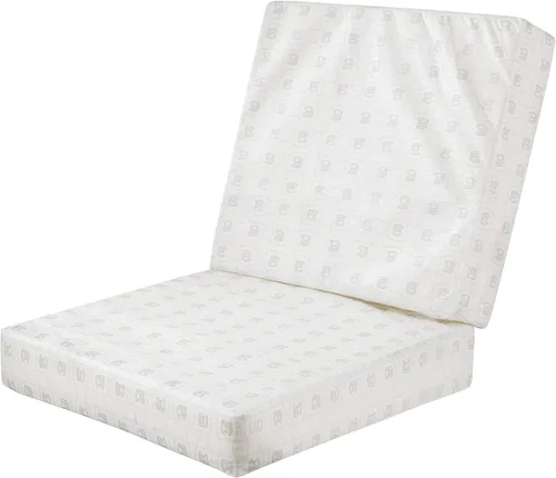 Miniatura 13 de Classic Accessories Montlake FadeSafe - Cojín para sillas de patio resistente al agua, 44 x 20 x 3 pulgadas, color beige antiguo, juego de cojines