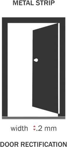 Miniatura 8 de Treemaison Tira de aluminio 1 pulgada Paquete de 4 Tira de aluminio Vastu para inodoro Remedio de tira Vastu Ancho - 0.984 in, Grosor