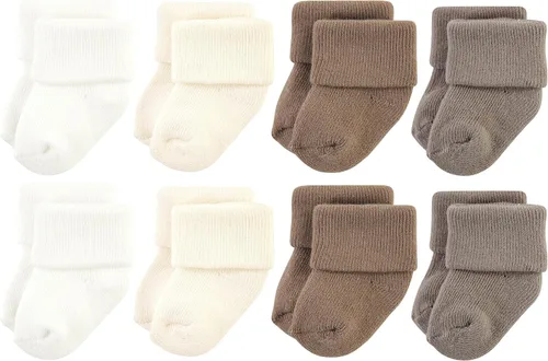 Miniatura 96 de Hudson Baby - Calcetines de algodón para bebés recién nacidos y Terry para niñas bebés