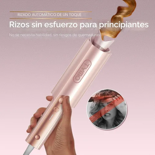 Miniatura 2 de Rizador Automático Rotativo Mejorado - TYMO CurlPro Plus Varilla de Rizado de Barril Largo para Cabello Largo, Rizador de Pelo Cerámico