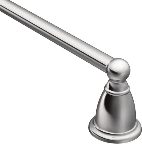 Moen YB2218CH Brantford Collection, toallero individual de 18 pulgadas, cromo Cromado