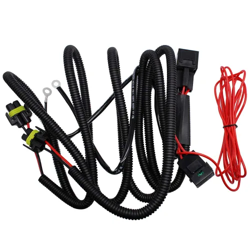 Miniatura 2 de H11 880 881 H8 Kit de Arnés de Cableado de Relé Universal 40A Se Adapta a Ensamblajes de Conversión de Luz Antiniebla LED Automotriz