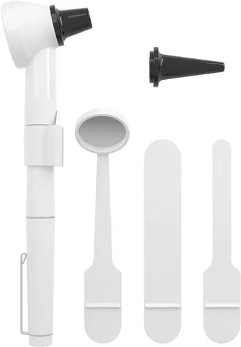 Ezy Dose Kids - Kit de alcance médico Herramienta 7 en 1 para ojos, oídos, nariz y garganta Otoscopio Verificar infecciones de oído, dolor de